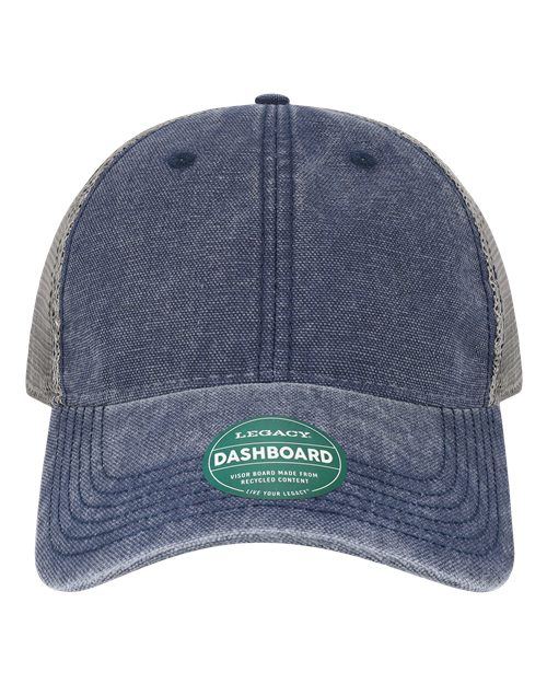 LEGACY DTA Dashboard Trucker Cap - Navy/ Grey - front