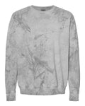 Comfort Colors 1545 Unisex Colorblast Crewneck Sweatshirt - Smoke - front