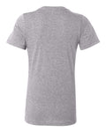 BELLA + CANVAS 6400CVC Women’s Relaxed Fit Heather CVC Tee - Athletic Heather - back