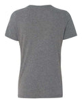 BELLA + CANVAS 6400CVC Women’s Relaxed Fit Heather CVC Tee - Deep Heather - back