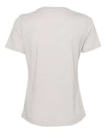 BELLA + CANVAS 6400CVC Women’s Relaxed Fit Heather CVC Tee - Heather Cool Grey - back
