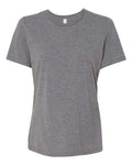 BELLA + CANVAS 6413 Women’s Relaxed Fit Triblend Tee - Grey Triblend - front