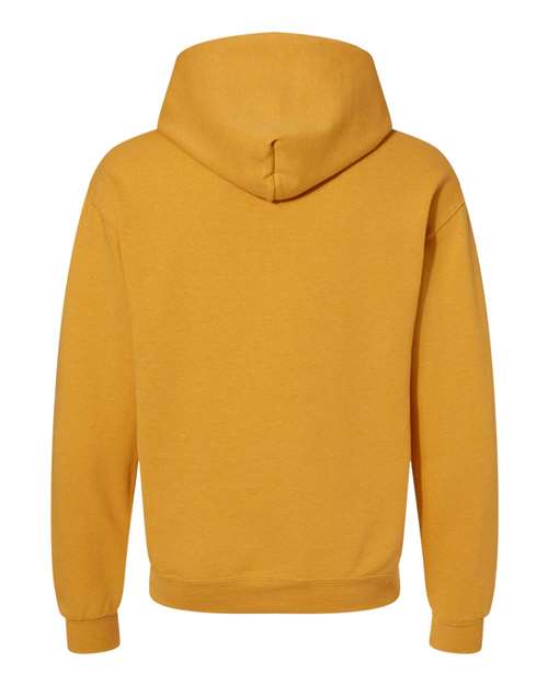 Jerzees 996MR Unisex NuBlend Hooded Sweatshirt - Mustard Heather - back