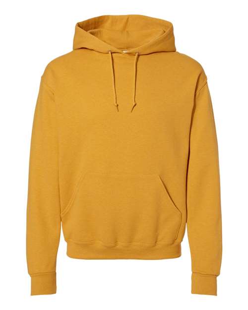 Jerzees 996MR Unisex NuBlend Hooded Sweatshirt - Mustard Heather - front