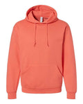 Jerzees 996MR Unisex NuBlend Hooded Sweatshirt - Sunset Coral - front