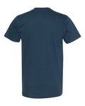 American Apparel 2001 Unisex Fine Jersey Tee - Sea Blue - back