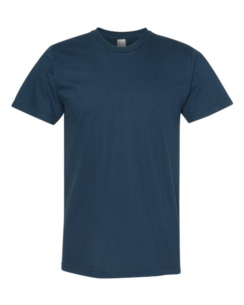 American Apparel 2001 Unisex Fine Jersey Tee - Sea Blue - front