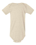 BELLA + CANVAS 100B Infant Jersey One Piece - Heather Dust - front