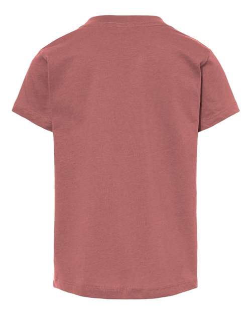BELLA + CANVAS 3001T Toddler Jersey Tee - Heather Mauve - back