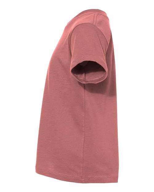 BELLA + CANVAS 3001T Toddler Jersey Tee - Heather Mauve - side