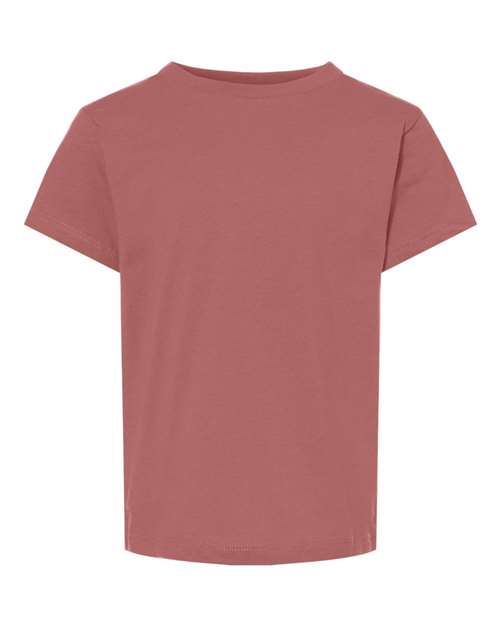 BELLA + CANVAS 3001T Toddler Jersey Tee - Heather Mauve - front