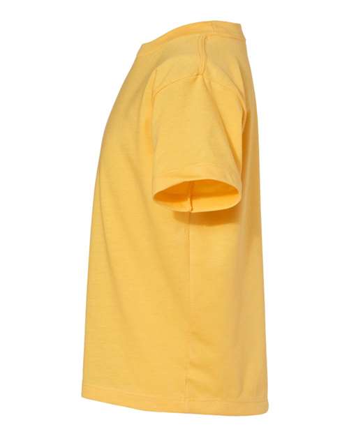 BELLA + CANVAS 3001T Toddler Jersey Tee - Heather Yellow Gold - side