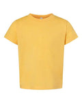 BELLA + CANVAS 3001T Toddler Jersey Tee - Heather Yellow Gold - front
