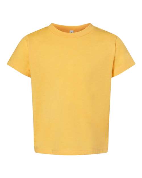 BELLA + CANVAS 3001T Toddler Jersey Tee - Heather Yellow Gold - front
