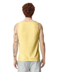 Comfort Colors 9360 Unisex Garment-Dyed Heavyweight Tank Top - Butter - model back