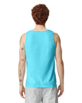 Comfort Colors 9360 Unisex Garment-Dyed Heavyweight Tank Top - Lagoon - model back