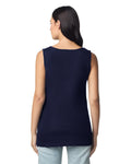 Comfort Colors 9360 Unisex Garment-Dyed Heavyweight Tank Top - True Navy - model back
