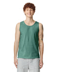 Comfort Colors 9360 Unisex Garment-Dyed Heavyweight Tank Top - Light Green - model front