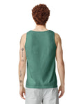 Comfort Colors 9360 Unisex Garment-Dyed Heavyweight Tank Top - Light Green - model back