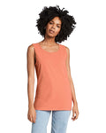 Comfort Colors 9360 Unisex Garment-Dyed Heavyweight Tank Top - Melon - model front
