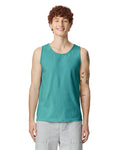 Comfort Colors 9360 Unisex Garment-Dyed Heavyweight Tank Top - Seafoam - model front