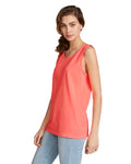 Comfort Colors 9360 Tank - Neon Red Orange - model side
