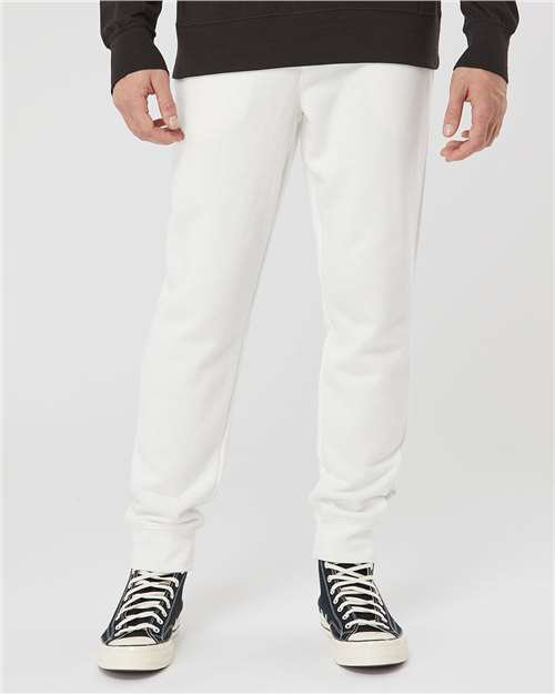 Independent Trading Co. PRM50PTPD Unisex Pigment-Dyed Fleece Sweatpants - Prepared For Dye - model front