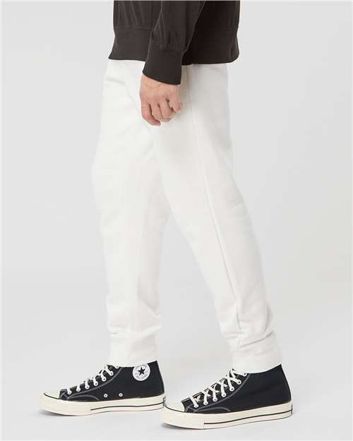 Independent Trading Co. PRM50PTPD Unisex Pigment-Dyed Fleece Sweatpants - Prepared For Dye - model side