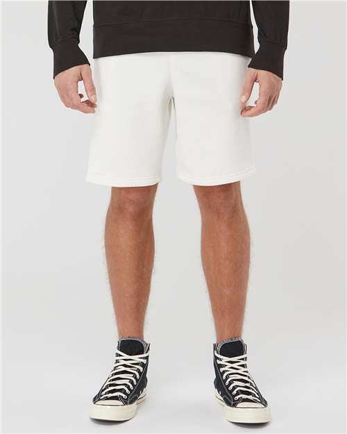 Independent Trading Co. PRM50STPD Unisex Pigment-Dyed Fleece Shorts - Prepared For Dye - model front