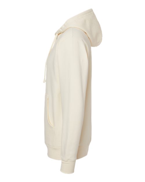 Independent Trading Co. SS4500 Midweight Hooded Sweatshirt - Bone - side