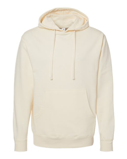 Independent Trading Co. SS4500 Midweight Hooded Sweatshirt - Bone - flat front