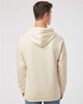 Independent Trading Co. SS4500 Midweight Hooded Sweatshirt - Bone - model back