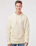 Independent Trading Co. SS4500 Midweight Hooded Sweatshirt - Bone - model front