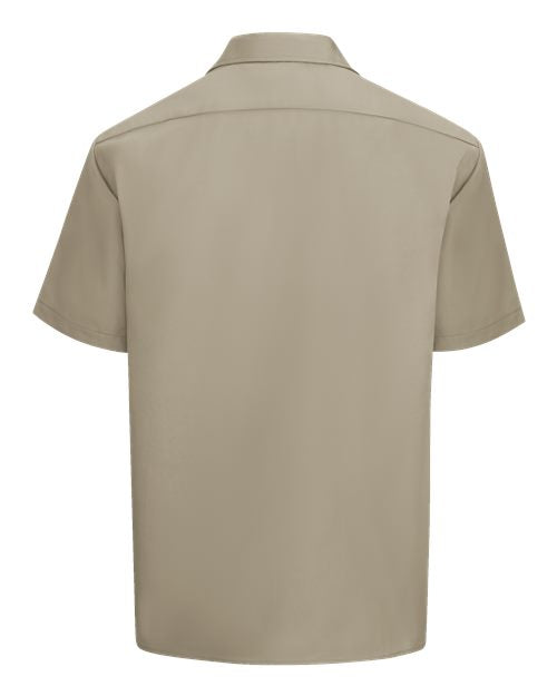 Dickies 2574 Men's Short Sleeve Work Shirt - Desert Sand - back