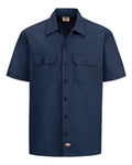 Dickies 2574 Men's Short Sleeve Work Shirt - Navy - front