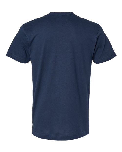 LAT 6901 Unisex Fine Jersey Tee - Denim - back