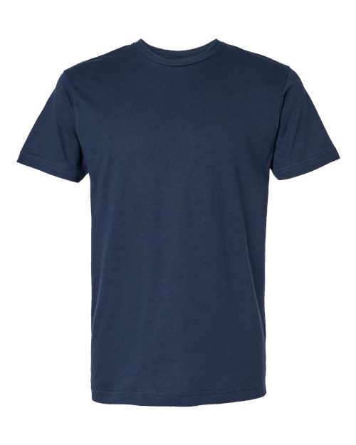 LAT 6901 Unisex Fine Jersey Tee - Denim - front