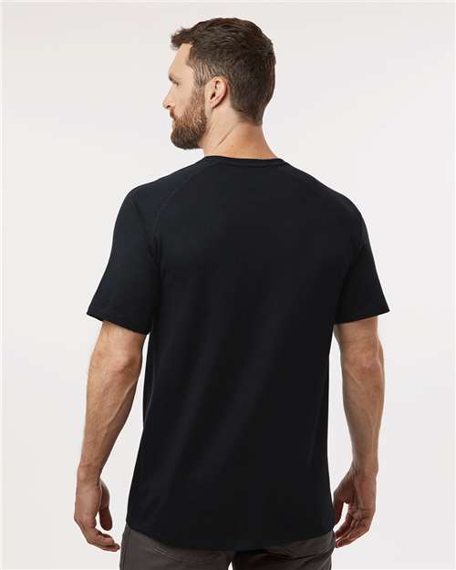 Dickies S600 Men's Performance Cooling T-Shirt - Black - model back