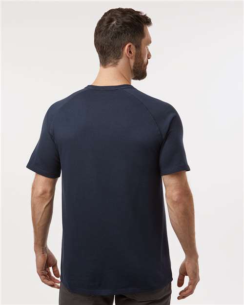 Dickies S600 Men's Performance Cooling T-Shirt - Dark Navy - model back