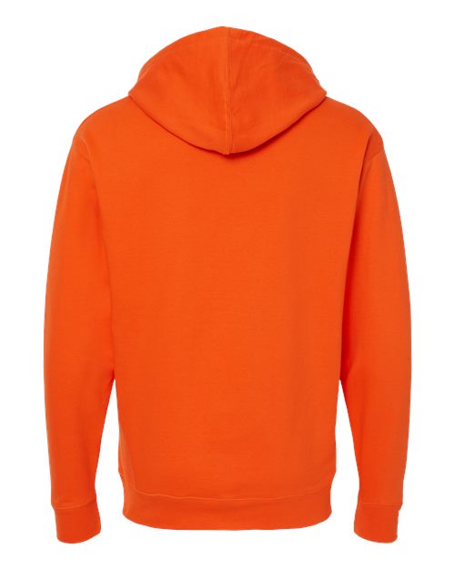 Independent Trading Co. SS4500 Midweight Hooded Sweatshirt - Orange - back