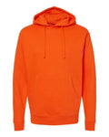 Independent Trading Co. SS4500 Midweight Hooded Sweatshirt - Orange - flat front