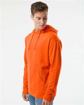 Independent Trading Co. SS4500 Midweight Hooded Sweatshirt - Orange - model side
