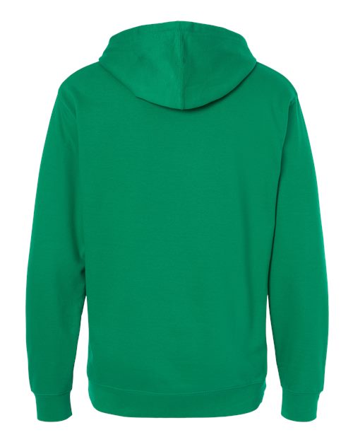 Independent Trading Co. SS4500 Midweight Hooded Sweatshirt - Kelly Green - back