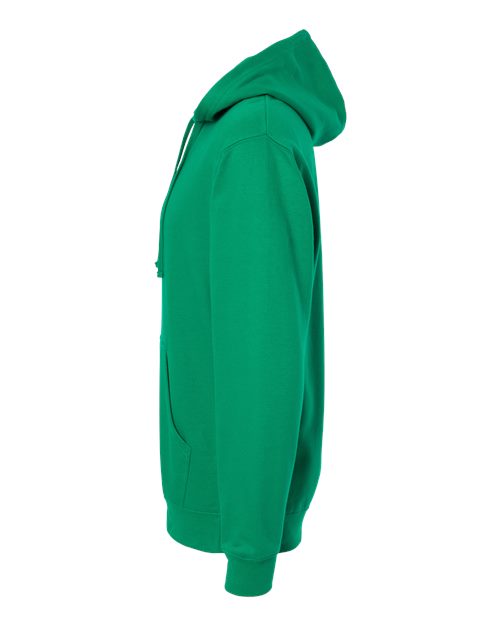 Independent Trading Co. SS4500 Midweight Hooded Sweatshirt - Kelly Green - side