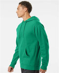 Independent Trading Co. SS4500 Midweight Hooded Sweatshirt - Kelly Green - model side
