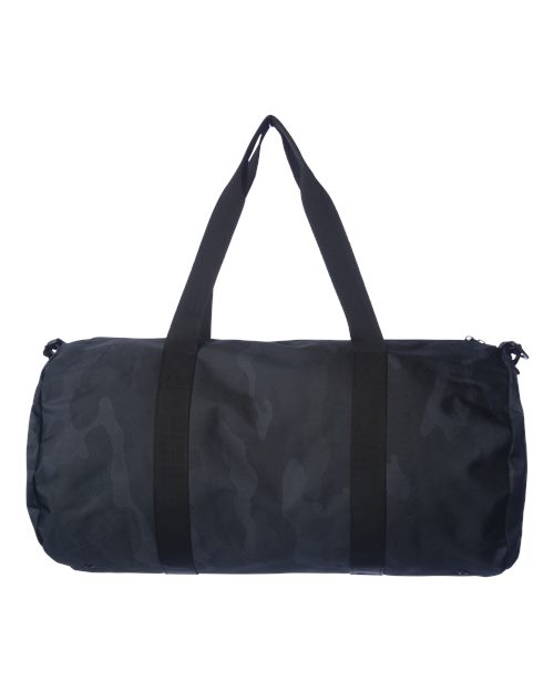 Independent Trading Co. INDDUFBAG 29L Day Tripper Duffel Bag - Black Camo - back