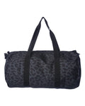 Independent Trading Co. INDDUFBAG 29L Day Tripper Duffel Bag - Black Cheetah - front