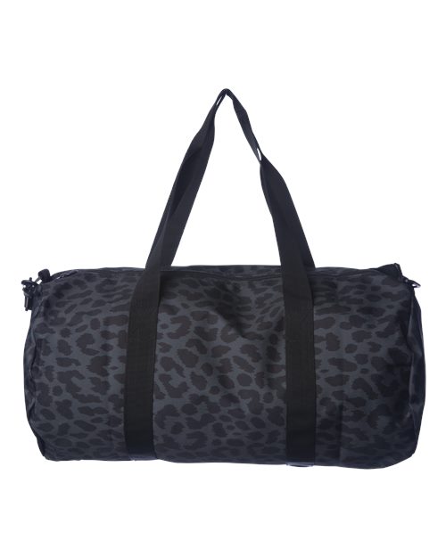 Independent Trading Co. INDDUFBAG 29L Day Tripper Duffel Bag - Black Cheetah - front