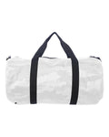 Independent Trading Co. INDDUFBAG 29L Day Tripper Duffel Bag - White Camo - back