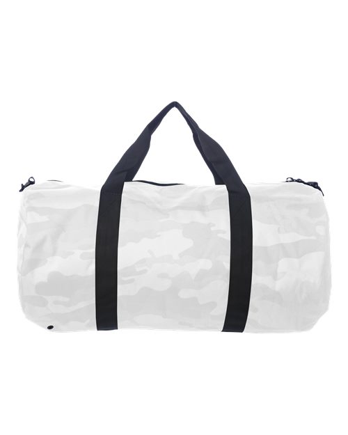 Independent Trading Co. INDDUFBAG 29L Day Tripper Duffel Bag - White Camo - back